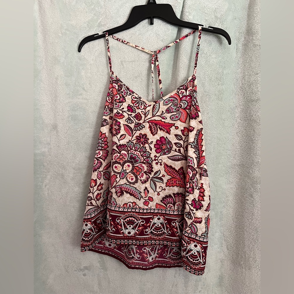Spaghetti strap blouse